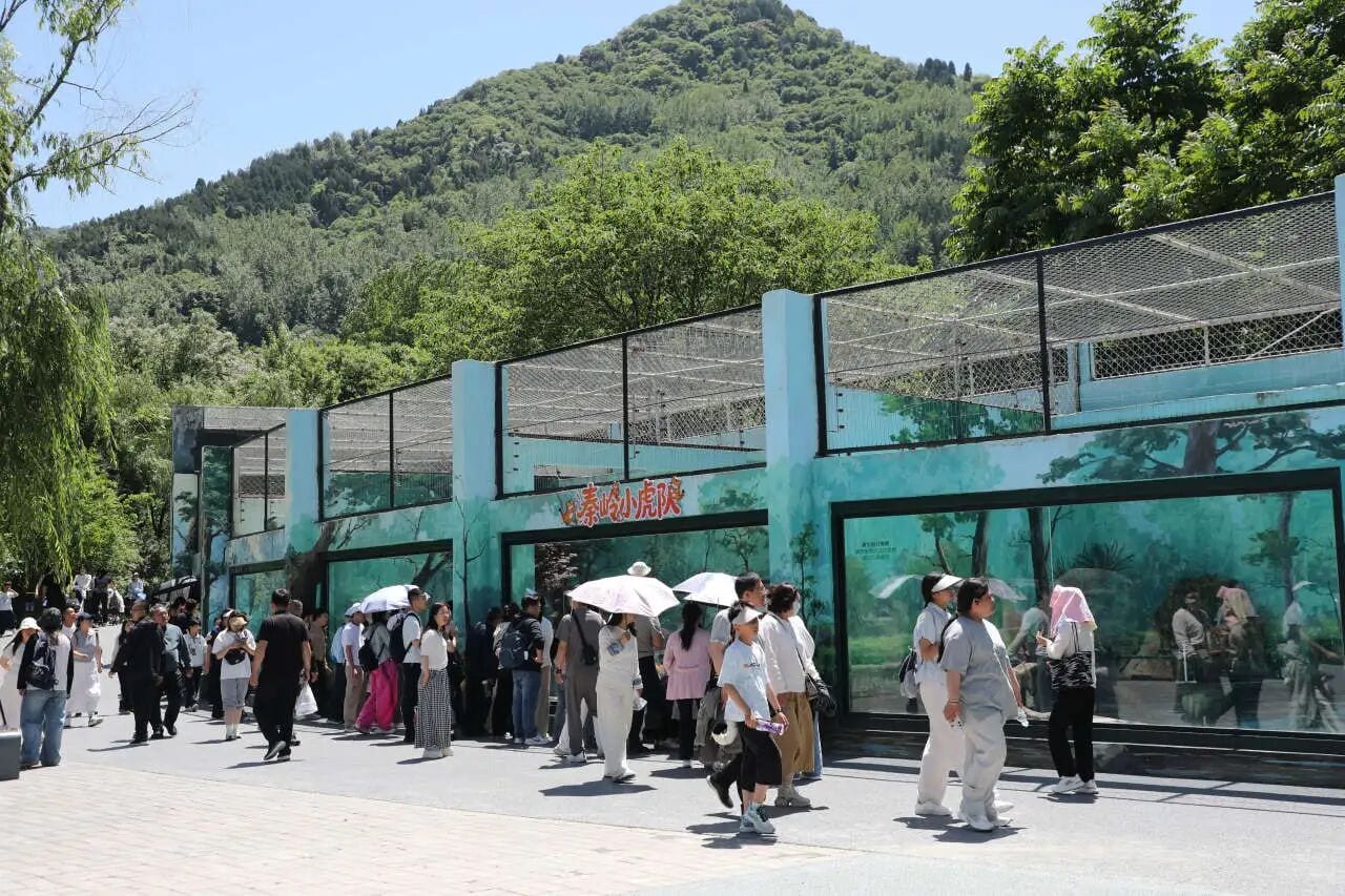 西安秦岭野生动物园代表动物或园区环境图